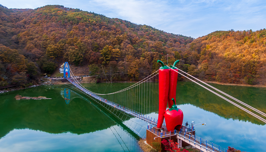 Cheonjangh Suspension Bridge, South Korea